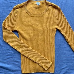 Garage, Mustard yellow, long sleeve shirt